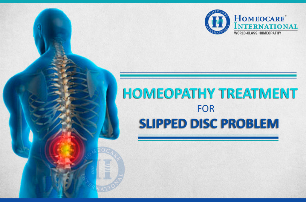 Ease your slipped disc problem effectively with Homeopathy